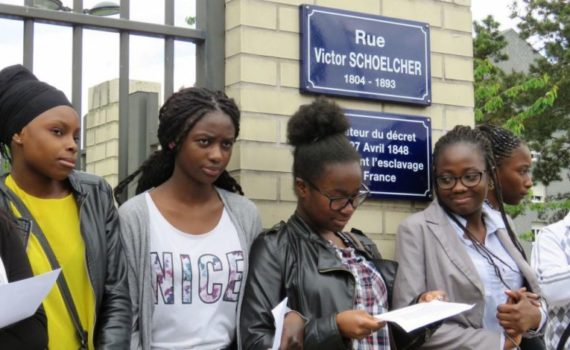 L’abolition de l’esclavage commémorée au Clos-des-Roses à Compiègne (Oise)