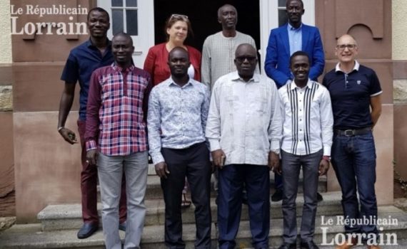 Le CHNU de Lorquin(Metz) accueille les Pr Thiam, Ndoye et Faye du CHU de Fann