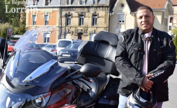 Herserange : jusqu’à Dakar à moto pour relever le défi du handicap