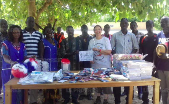 1500 enfants de Ngascop, Keur Dethie, Somone et Sinthio-Mbadan profitent des fournitures de Grièges