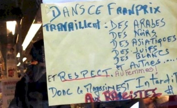Paris: le gérant d’un Franprix déclare son magasin « interdit aux racistes »