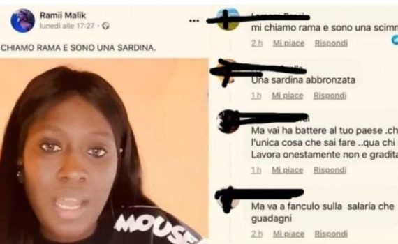 Italie – Pour avoir rejoint le mouvement « des Sardines » : Une sénégalaise victime d’insultes racistes