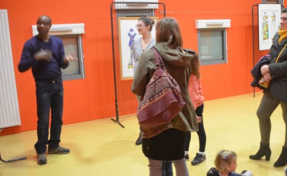 Bourgueil (Indre et Loire): L’artiste sénégalais Kangny Folly expose dans la commune