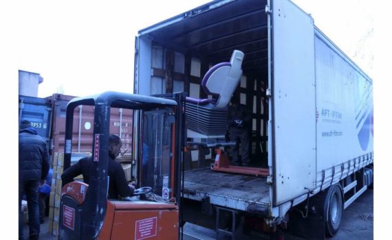 Schiltigheim : Un convoi humanitaire pour le Sénégal se prépare chez Humanis