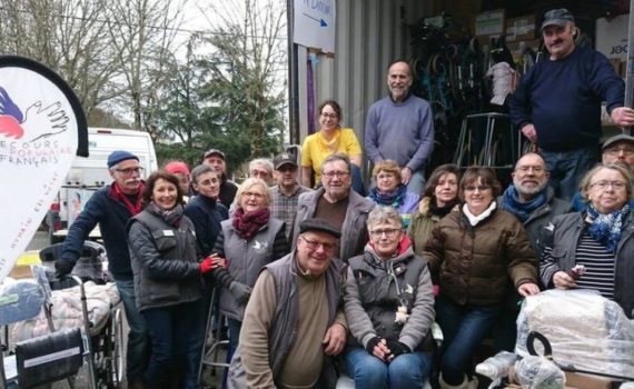 Deux containers de matériel médical du Secours Populaire de Pontchâteau envoyés dans la région de Podor