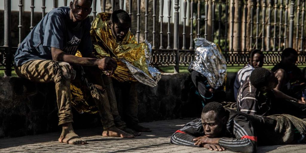 Les Canaries débordées par l’afflux de migrants africains