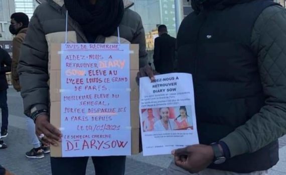 La diaspora sénégalaise à Paris se mobilise pour retrouver Diary Sow