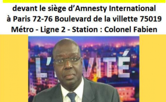 La diaspora sénégalaise manifeste ce samedi devant le siège d’Amnesty International à Paris, en soutien à Boubacar Sèye La diaspora sénégalaise manifeste ce samedi devant le siège d’Amnesty International à Paris, en soutien à Boubacar Sèye