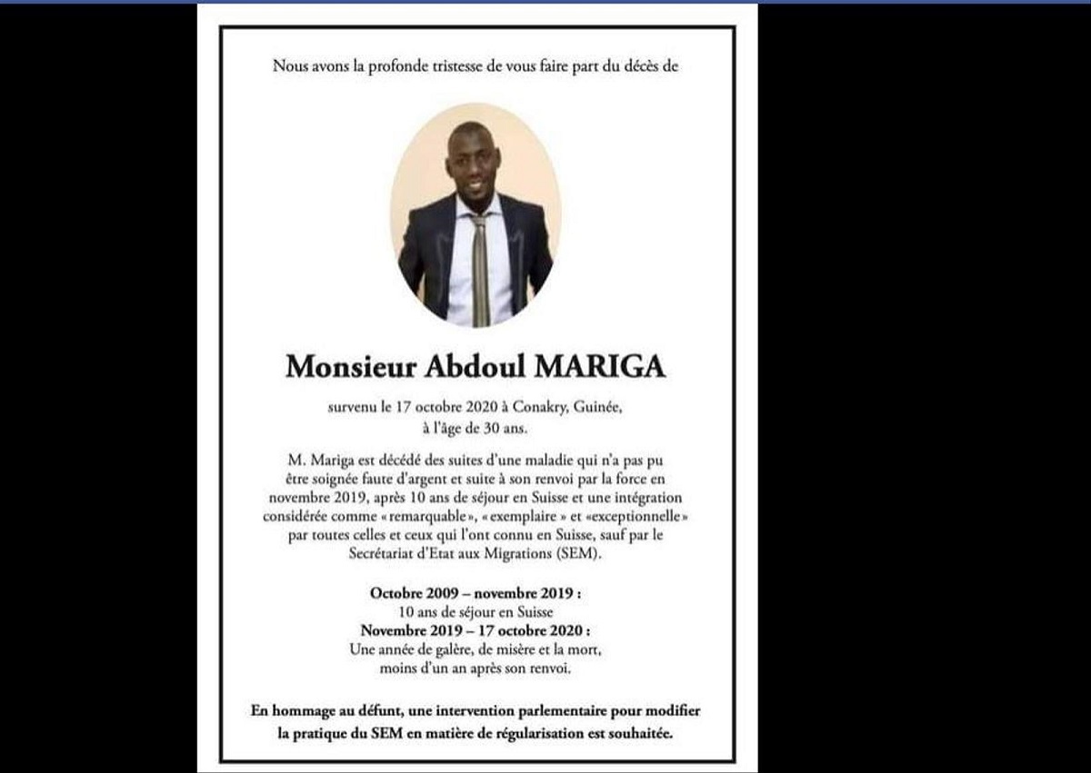 Moussa Baldé, un migrant guinéen en instance d’expulsion en Italie se suicide