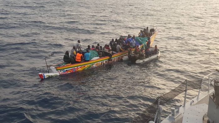 Émigration clandestine : 33 sénégalais à bord d’une pirogue à destination de l’Espagne disparaissent en mer